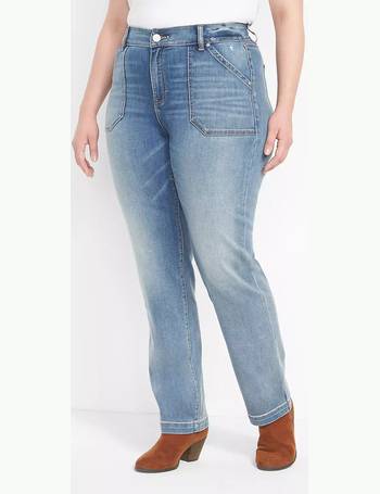 Curvy Fit High-Rise Straight Jean