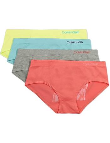  Calvin Klein Girls Underwear Ribbed Cotton Bikini