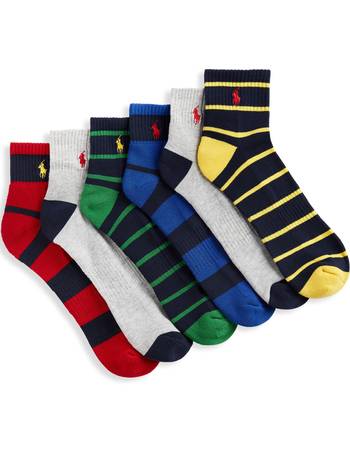 Shop Polo Ralph Lauren Men's Striped Socks up to 60% Off | DealDoodle