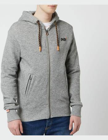 orange label hyper pop zip hoodie