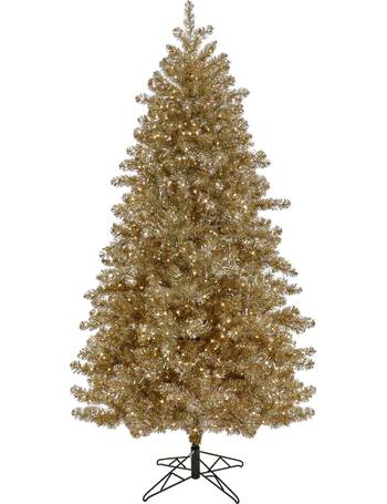 National Tree Company 37 Pre-Lit Hanging Metal Wire Tree Decoration