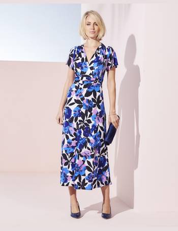 double tie wrap dress lucy in the sky