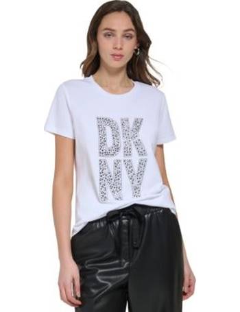 Women's DKNY Sport Navy Dallas Cowboys Charlotte Tri-Blend T-Shirt