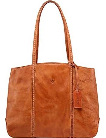 old trend sandstorm leather tote bag