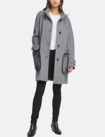 macy's dkny women's coat