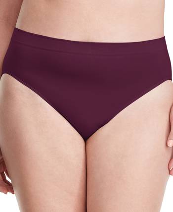 Bali Women's Underwire Minimizer Bra & One Smooth U Brief Underwear - Macy's