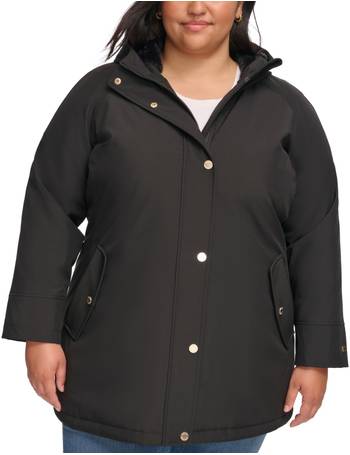 Macys plus size on sale raincoats