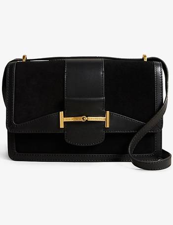 Buy Ted Baker Women Black Mini Crossbody Bag With Webbing Sling Online -  915451