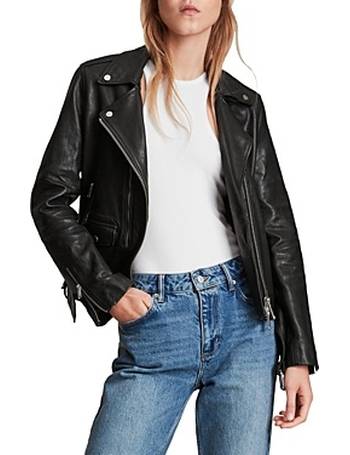 allsaints lindell leather jacket