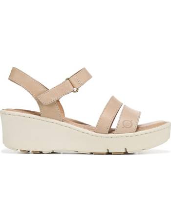 born orbit wedge sandals