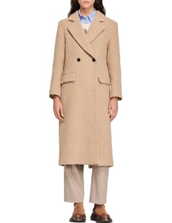 Sandro deals geranium coat