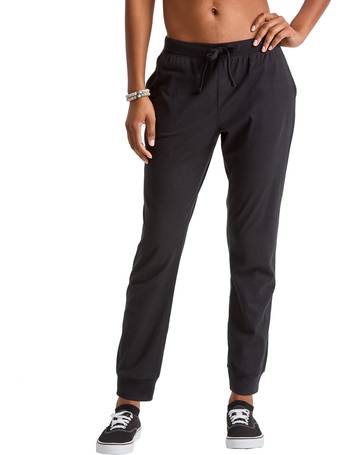 Hanes Women's Capri Leggings, Stretch Cotton-Spandex Jersey, 19.5