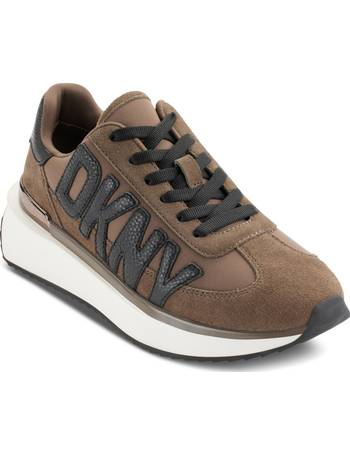 Dkny Women's Oriel Quilted Lace-Up Low-Top Sneakers