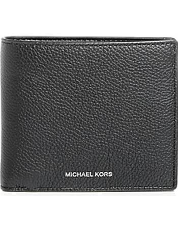 Michael Kors Men's Mason Cross Grain Leather Card Case