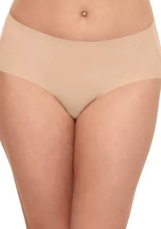 Pindot Hearts Invisible Edge Laser-Cut Hipster Panty