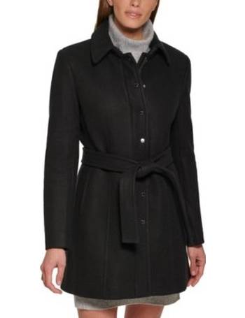Shop Women's Calvin Klein Wrap And Belted Coats up to 80% Off | DealDoodle