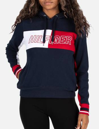 Pittsburgh Steelers Tommy Hilfiger Women's Zoey Raglan Pullover Sweatshirt  & Pants Tri-Blend Lounge Set - Cream