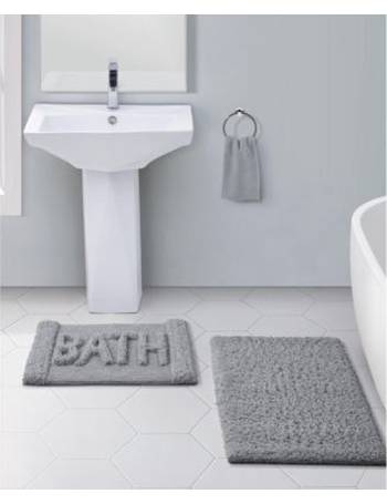 20x60 Home Heathered Hotel Bath Rug Runner - VCNY