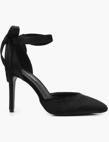 boohoo black heels