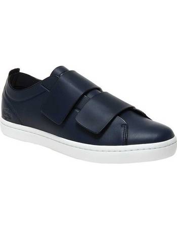 lacoste straightset strap sneakers