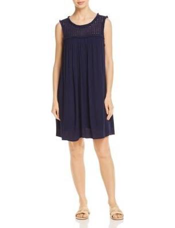 tommy bahama crinkle rayon sleeveless dress