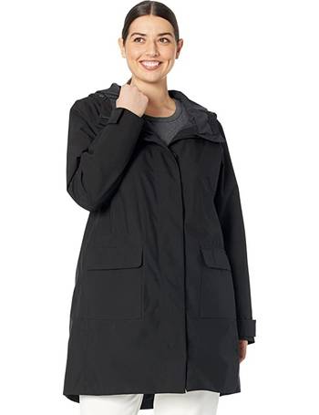 HarryHyar Mujer Impermeable Rain Jacket Hooded impermeable Lined Outdoor rompevientos Manga larga Zipped trench Abrigos 