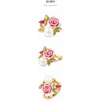 Jeulia Jewelry  Women's Pearl Rings