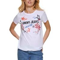 Dkny Jeans Women's Graphic T-Shirts