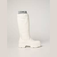 Giglio.com Women's White Boots