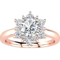 Belk & Co Women's Round Engagement Rings