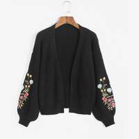 ZAFUL Women's Embroidered Cardigans