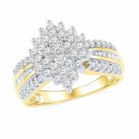 Zales Women's Diamond Cluster Rings