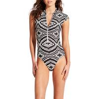 Seafolly Women's Black One-Piece Swimsuits
