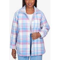 Alfred Dunner Women's Plaid Shirts
