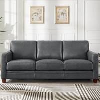 RC Willey Leather Sofas