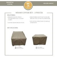 TK Classics Outdoor Furniture Set Covers