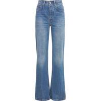 LUISAVIAROMA Women's Patched Jeans