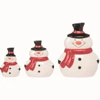 Transpac Snowman Ornaments