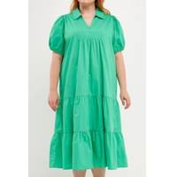 Macy's English Factory Women's Puff Sleeve Dresses