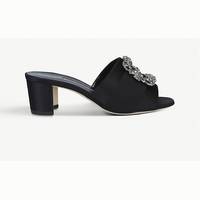 Manolo Blahnik Women's Black Heels