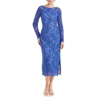 JS Collections Women's Long-sleeve Dresses