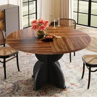 Tribesigns Pedestal Dining Table