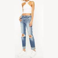 Shop Premium Outlets Women's Distressed Jeans