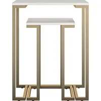 Cosmoliving by Cosmopolitan Nesting Tables