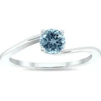 SSELECTS Women's Aquamarine Rings