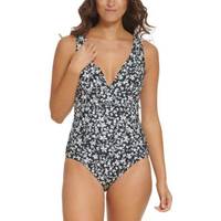 Tommy Hilfiger Women's Black One-Piece Swimsuits