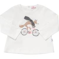 Il Gufo Girl's Cotton T-shirts