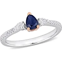 Shop Premium Outlets Mimi & Max Women's 3-Stone Rings