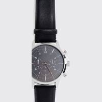 boohooMAN Men's Leather Watches