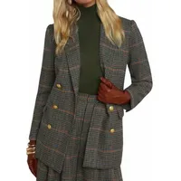 French Connection Women's Plaid Blazers